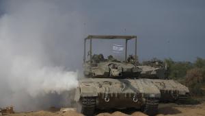 Израелската армия днес обяви че е завзела правителствените сгради на