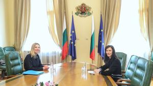 Вицепремиерът и министър нa външните работи Мария Габриел се срещна