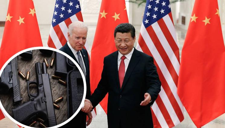 Байдън - КАТО В ЕКШЪН ФИЛМ: Въоръжени нападнаха журналисти, отразяващи среща на Байдън и Си Дзинпин (ВИДЕО)