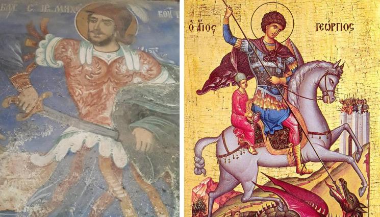 Свети Михаил Воин Свети Георги - ЧУДЕСА И ВЯРА: Михаил Воин е третият светия, убил змей