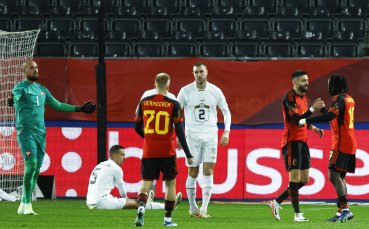 Националните отбори на Белгия и Сърбия играят при резултат 1 0 в