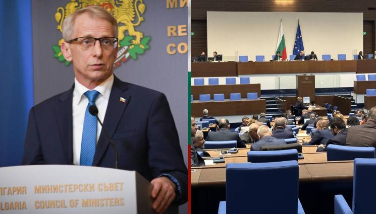 Денков вот - ПРИ ПЪРВО ГЛАСУВАНЕ: Правителството оцеля