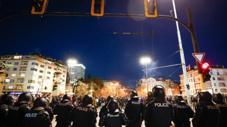 протест полиция