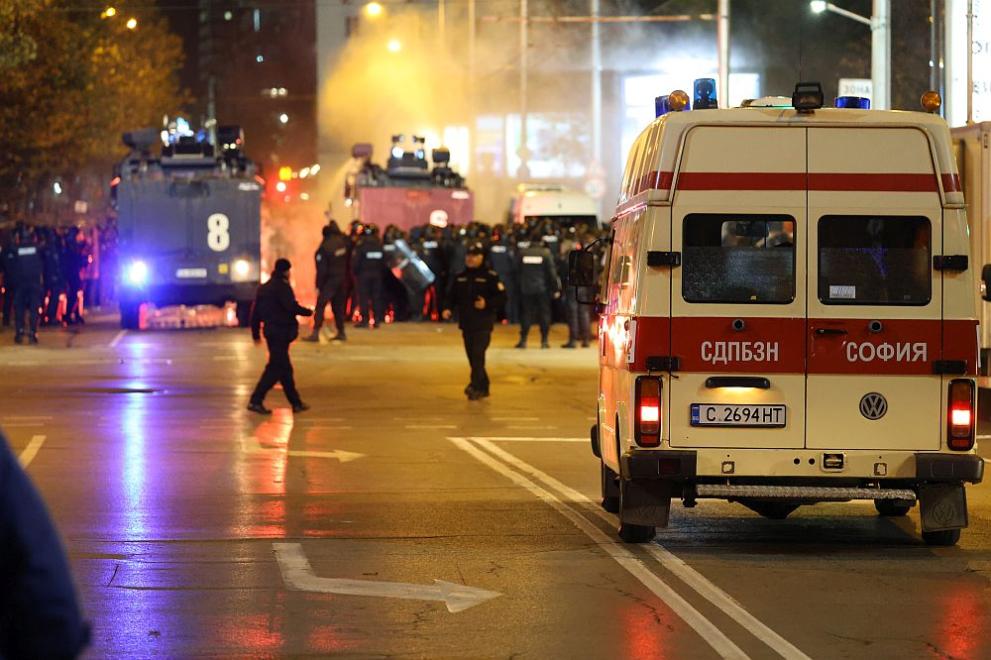 Получени са общо 19 сигнала за пострадали на протеста пред Националния