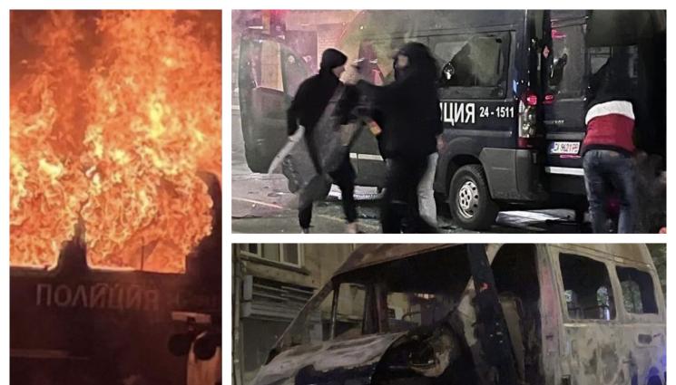 погром София футболни фенове - СОФИЯ СЕ ГОТВИ ЗА ВОЙНА: Тежко въоръжени полицаи блокират столицата