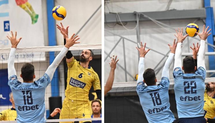 волейбол - Монтана нанесе първа загуба на лидера Хебър, направи обрат от 0:2 гейма