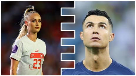 Алиша Леман Кристиано Роналдо