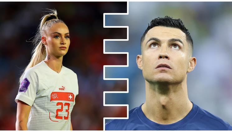 Алиша Леман Кристиано Роналдо - Битка: Гримът на Алиша срещу гела на Роналдо