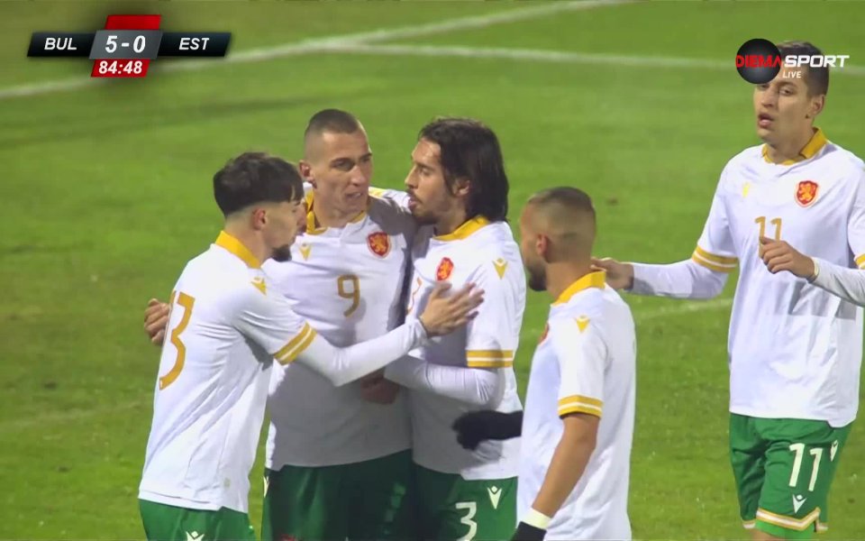 В 86-ата минута Георги Николов оформи своя хеттрик, след като