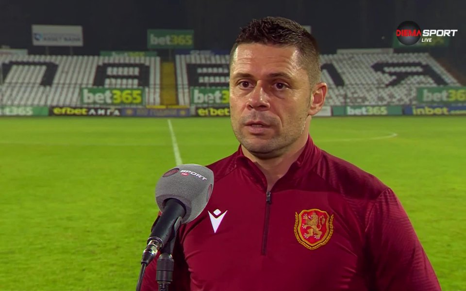 Наставникът на младежкия национален тим на България – Александър Димитров,