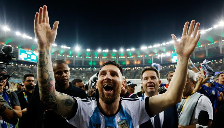 Меси Маракана Бразилия - Еуфория! Меси вече е с Аржентина
