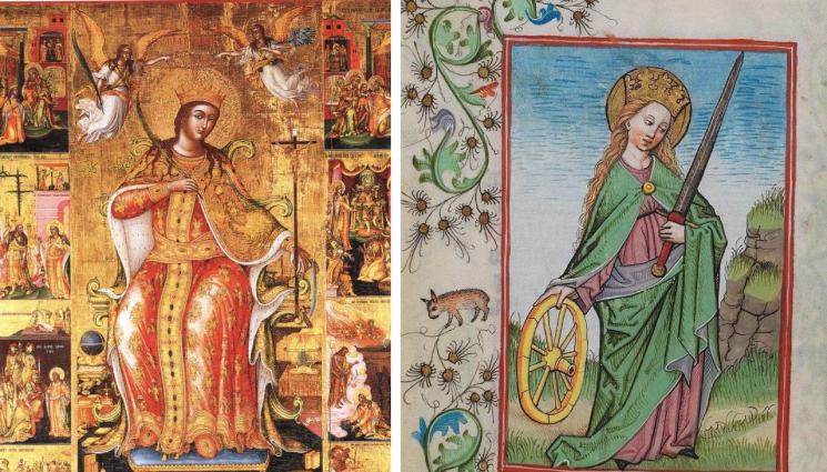 Света Екатерина - ЧУДЕСА И ВЯРА: Света Екатерина помага при учене на чужд език