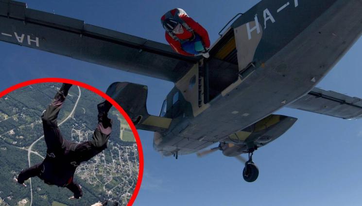 пилот парашутист - ПОРЕДНА ТРАГЕДИЯ С ПАРАШУТИСТ: Жена бе разкъсана от витло на самолет, докато скача от него! (СНИМКИ+ВИДЕО)