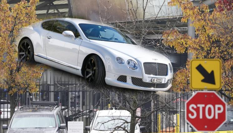 летящо Бентли - ТЕРОРИЗМЪТ СЕ ОКАЗА БРУТАЛНА КАТАСТРОФА: Бентли прелетя над границата на две държави! (ВИДЕО)