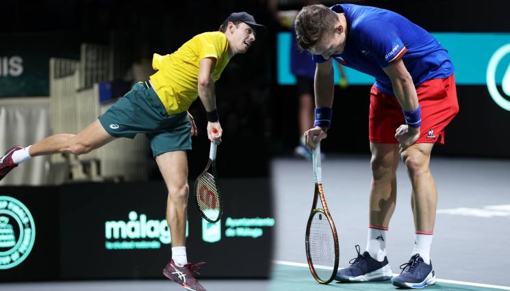 Де Минор Лехецка Лехечка - Магията на „Купа Дейвис“: Алекс де Минор се изправи от гроба и вдигна Австралия за епична победа