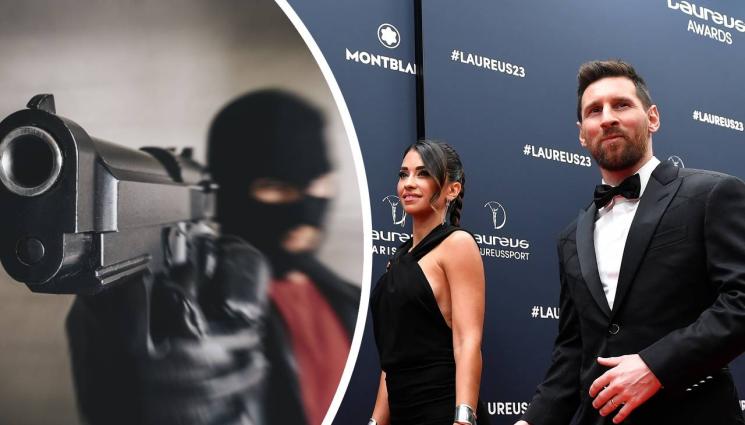 Лионел Меси Антонела Рокуцо - Без милост: Пак стрелба по магазина на Меси, задигнаха оборота