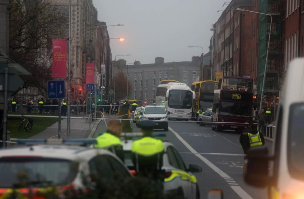 Шефът на ирландската полиция Дрю Харис заяви, че не изключва