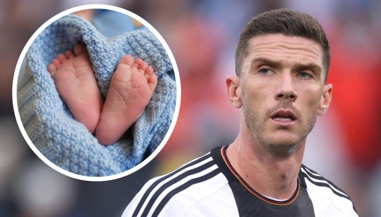 Робин Госенс - Германски национал пак мъжки татко (СНИМКА)