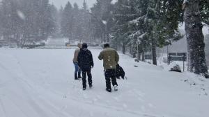 Огромен сняг е навалял на прохода Шипка