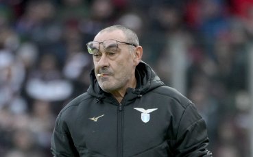Треньорът на Лацио Маурицио Сари не скри раздразнението си