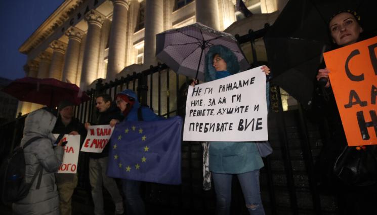 протест - Шествия срещу домашното насилие в няколко града