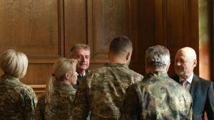 Министърът на отбраната Тодор Тагарев се срещна с украински военнослужещи