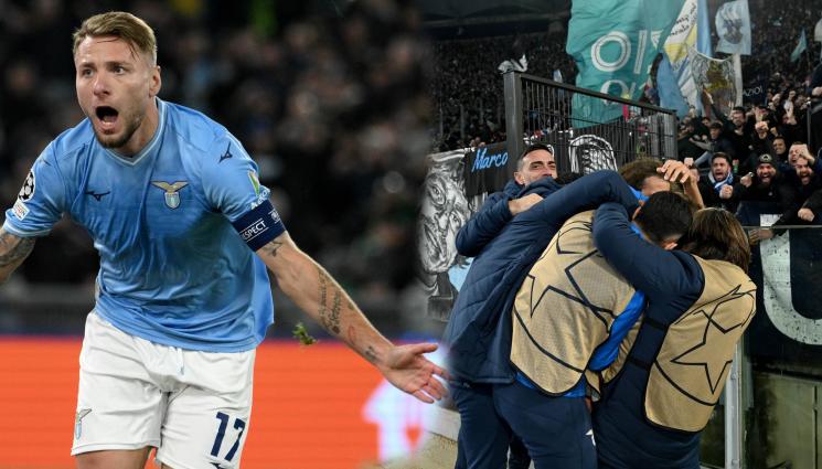 Имобиле Лацио Селтик - Капитанът удари по масата: Имобиле стана от скамейката и спаси Лацио срещу Селтик