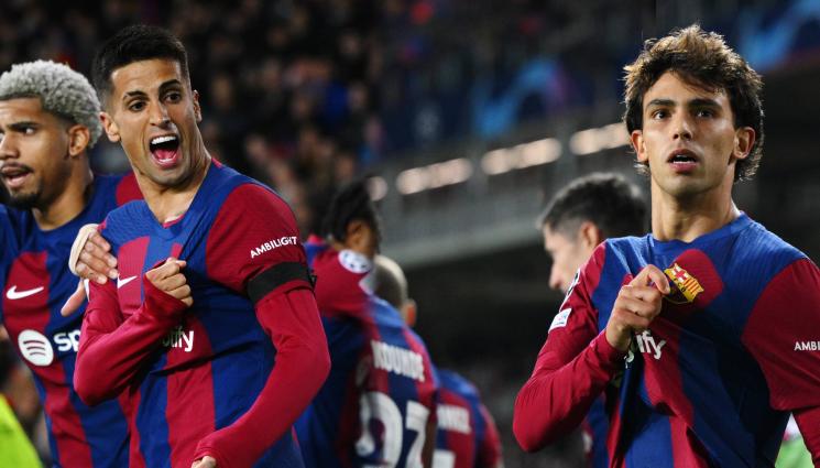 Кансело Феликс - С двамата Жоао: Барселона издрапа до осминафинала в Шампионската лига