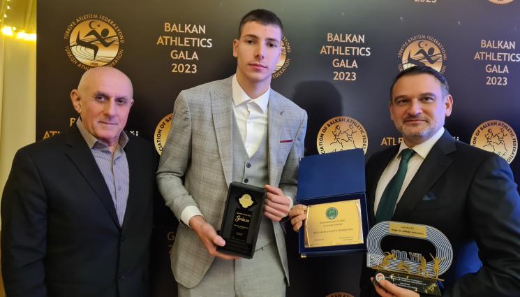 Саръбоюков Колев - Саръбоюков и федерацията ни по атлетика с голямо признание на Балканите