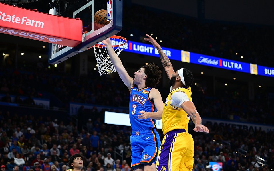 Оклахома Сити Тъндър продължи с доброто си представяне от началото