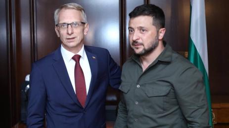 Володимир Зеленски Николай Денков