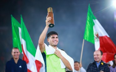 Световният номер 2 в мъжкия тенис Карлос Алкарас Испания победи