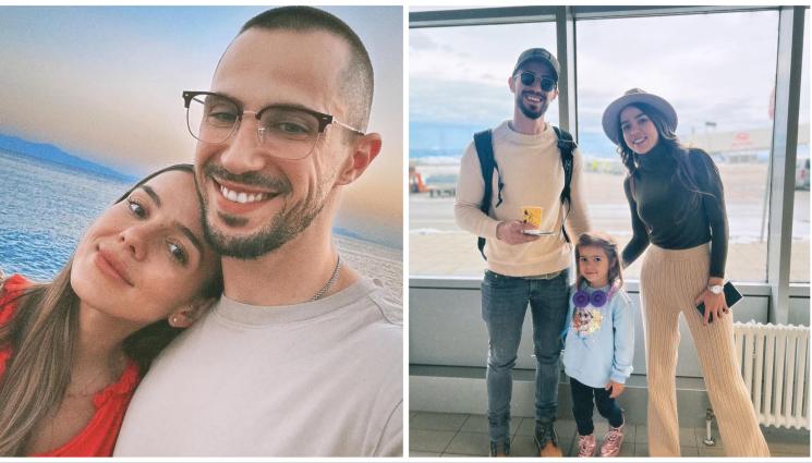 Теа и Наум - ПРЕДКОЛЕДНО: Наум Шопов заведе Теа и дъщеря им Амая в Прага (ВИДЕО)