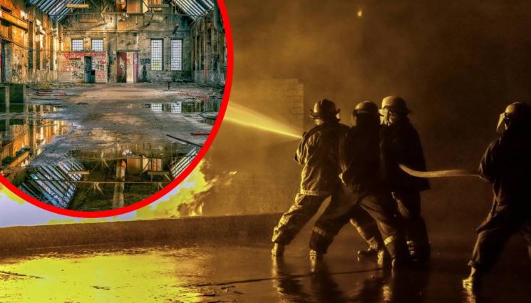 пожар фабрика - ОГНЕН АД: Горя наша фабрика за пелети! (СНИМКИ)