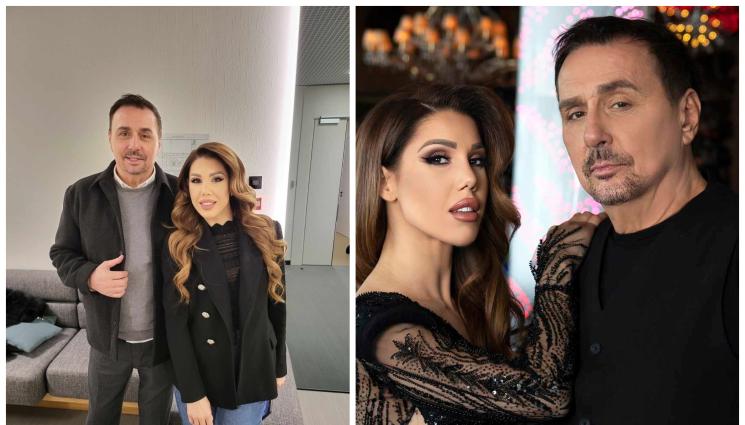 Кеба - Кеба и Сандра пред