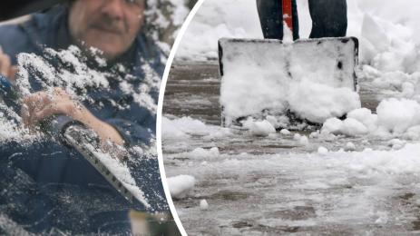 чистене на сняг