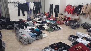 Иззеха голямо количество фалшиви маркови стоки след акция в София