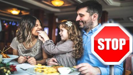 ресторант деца забрана