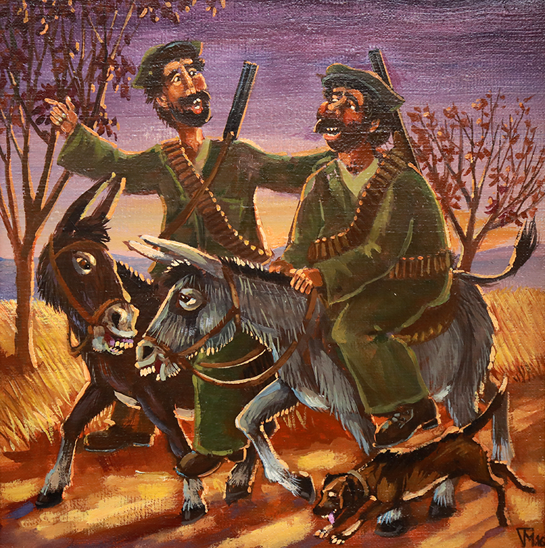 <p>Самостоятелна изложба &bdquo;Коледни истории&ldquo; на художника Тодор Маринов в столичната галерия &bdquo;ИКАР&ldquo;</p>