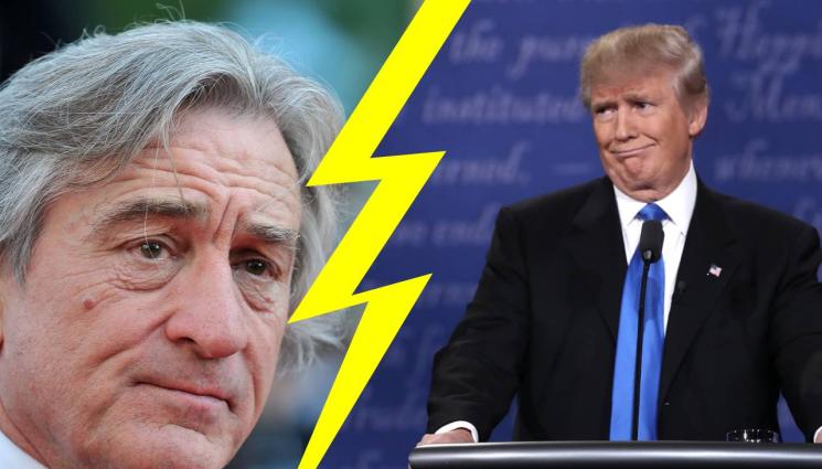 робърт де ниро доналд тръмп - ТИТАНИЧНАТА СХВАТКА: Де Ниро и Тръмп се захапаха като питбули