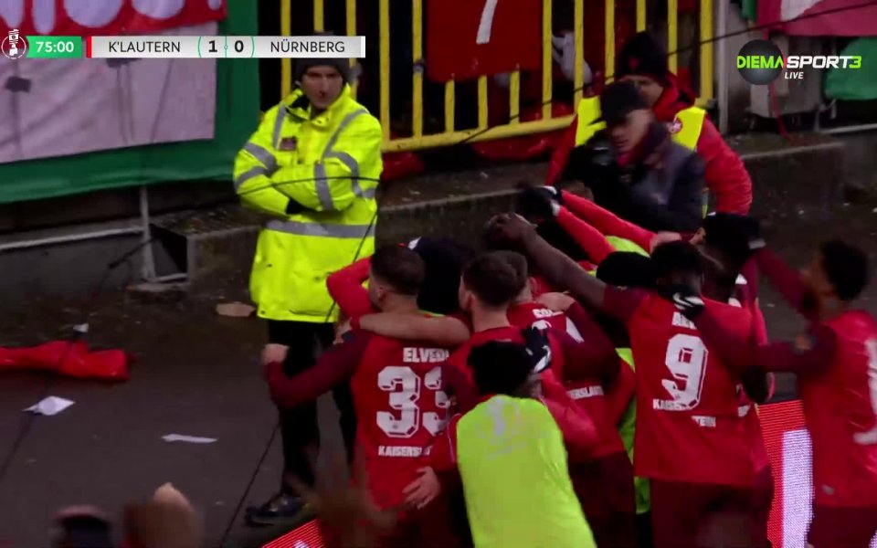 Кайзерслаутерн победи Нюрнберг с 2:0 в мач от турнира за