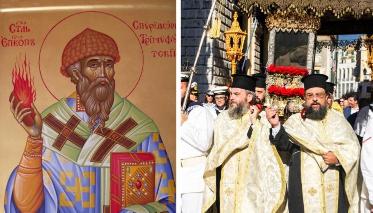 Свети Спиридон - ЧУДЕСА И ВЯРА: Св. Спиридон дошъл в Сердика върху магаре