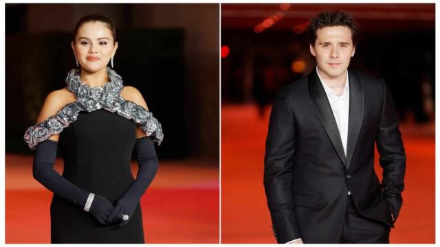 Джентълмен от класа: Бруклин Бекъм спаси Селена Гомес от падане на бал в Холивуд (ВИДЕО)