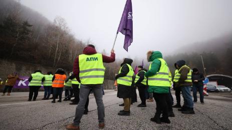 протест КНСБ