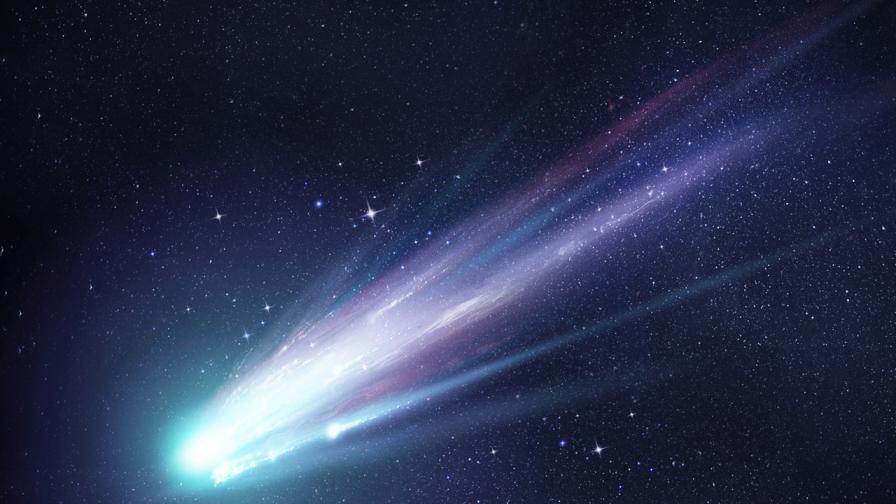 <p>Ето къде се намира страховитата Халеева комета</p>