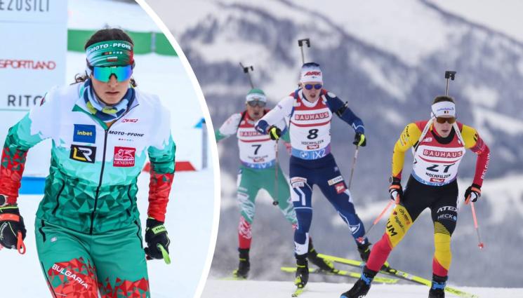 биатлон - Изненадата на сезона Валя Димитрова с ново добро класиране в биатлона