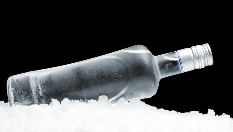 водка - Защо водката не замръзва във фризера?