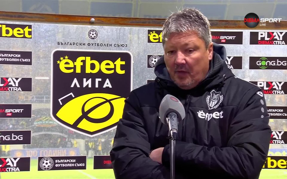 Треньорът на Хебър - Любослав Пенев, споедели мнението си за