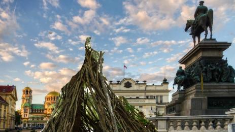 колиба жълтите павета