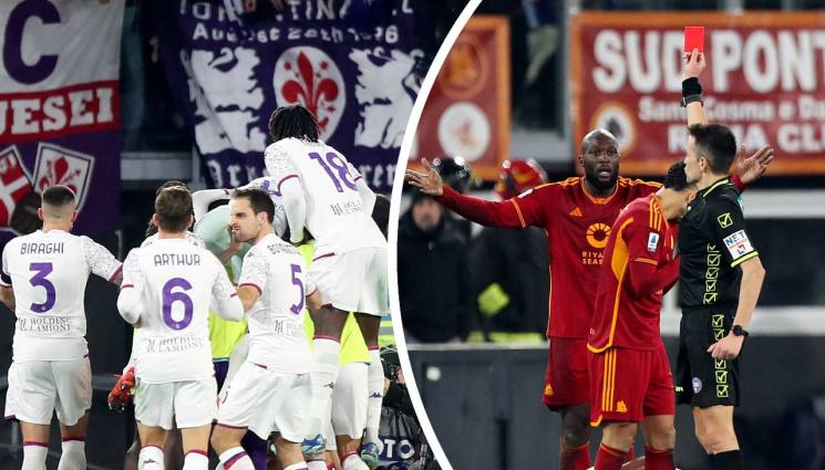 Серия А - Рома оцеля с 9 души на „Олимпико“, взе точка от гостуването на Фиорентина